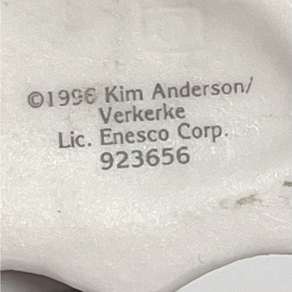 1996 Kim Anderson Girl with Rose. - Picture 3 of 3